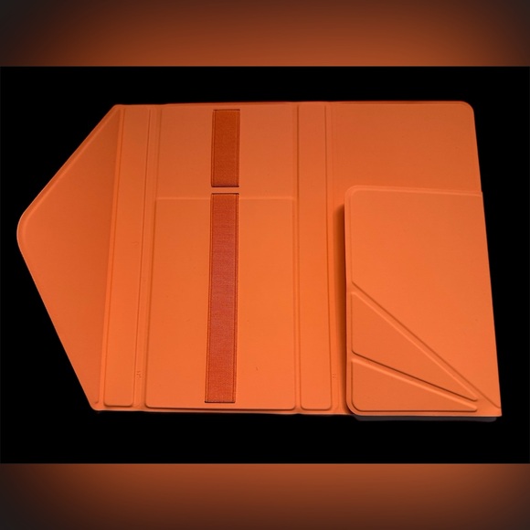 DELUX PockCombo Portable Keyboard and Mouse Wireless with Protective Case Orange - Picture 8 of 14